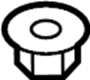 View HVAC Unit Case Nut (Lower) Full-Sized Product Image