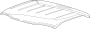 Image of Roof Panel image for your 2022 Ford F-150 3.3L Duratec V6 FLEX A/T RWD XLT Extended Cab Pickup Fleetside 