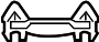View Headliner. Bracket.  Full-Sized Product Image