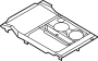 Image of Console Panel image for your 2021 Ford F-150 3.3L Duratec V6 FLEX A/T 4WD XL Standard Cab Pickup Fleetside 