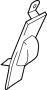 View Seat Belt Height Adjuster Full-Sized Product Image 1 of 2