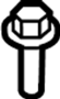 View Door Hinge Bolt (Upper, Lower) Full-Sized Product Image
