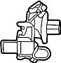 Image of Blind spot radar wire. SOCKET ASSEMBLY. image for your 2023 Ford F-150 5.0L V8 FLEX A/T RWD XLT Crew Cab Pickup Fleetside 