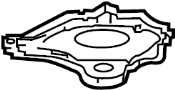 View HVAC Blower Motor Cover (Lower) Full-Sized Product Image