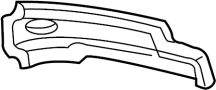 View Roof Side Rail Reinforcement Full-Sized Product Image 1 of 2