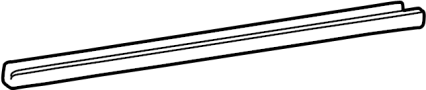 View Door Window Belt Weatherstrip (Upper) Full-Sized Product Image 1 of 1