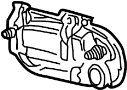 Image of Exterior Door Handle image for your 1996 Ford Ranger 3.0L Vulcan V6 M/T RWD XL Extended Cab Pickup Stepside 