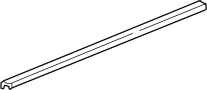 View Tailgate Molding (Upper) Full-Sized Product Image 1 of 1