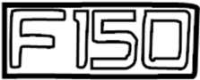 View Tailgate Emblem Full-Sized Product Image 1 of 1