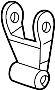 Image of Bracket. Shackle. Spring. (Rear). A component used to help. image for your 2019 Ford F-150 2.7L EcoBoost V6 A/T 4WD XL Standard Cab Pickup Fleetside 