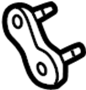Image of Bolt. Bumper. Bracket. Mount. Bumper Face Bar Bolt. image for your 2019 Ford F-150 5.0L V8 FLEX A/T 4WD SSV Extended Cab Pickup Fleetside 