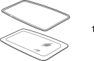 View Seal. Sunroof. Panel. Glass.  Full-Sized Product Image