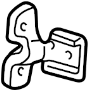 View Door Hinge (Upper) Full-Sized Product Image