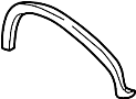 Image of Wheel Arch Molding (Front, Upper) image for your 2015 Ford Taurus   