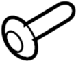 Image of Screw. Ring. Headlight. Headlight Mounting Screw. image for your 2022 Ford E-350 Super Duty   