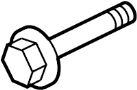View Engine Water Pump Bolt Full-Sized Product Image
