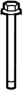 View Engine Coolant Thermostat Housing Bolt Full-Sized Product Image