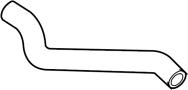 Image of Radiator Coolant Hose (Upper, Lower) image for your 2016 Ford Transit-350 HD  XL Extended Passenger Van 