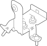 View ABS Modulator Bracket Full-Sized Product Image 1 of 2