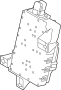 Image of Module. Control. Lock. Alarm. Door. 315 MHz. Anti-Theft. image for your 2012 Ford E-250   