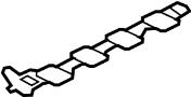 View Engine Intake Manifold Gasket (Lower) Full-Sized Product Image