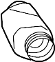 Image of Engine Air Intake Hose (Front, Lower) image for your 2022 Ford F-150  XLT Extended Cab Pickup Fleetside 