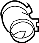 Image of Engine Air Intake Hose (Front, Lower) image for your 2009 Ford F-150  XLT Standard Cab Pickup Fleetside 