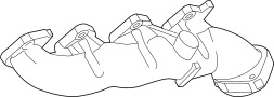 View Exhaust Manifold Full-Sized Product Image 1 of 3