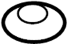 Image of Spring. Insulator. Retainer. (Lower). Coil Spring Insulator. image for your 1999 Ford E-250 Econoline   