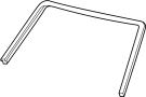 Image of Windshield Molding (Lower) image for your 2009 Ford F-150 5.4L Triton V8 FLEX A/T 4WD XL Standard Cab Pickup Fleetside 