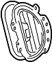 Image of Dashboard Air Vent image for your 2003 Ford E-350 Super Duty 6.8L Triton V10 A/T Base Cab & Chassis 