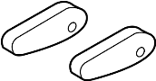 Image of Seat Armrest image for your 2010 Ford E-250 5.4L Triton V8 LPG A/T Base Standard Cargo Van 