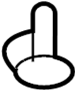 Image of Sun Visor Holder image for your 2021 Ford Ranger   