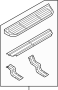 Image of Running Board image for your 2019 Ford F-150 5.0L V8 FLEX A/T 4WD Platinum Crew Cab Pickup Fleetside 