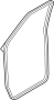 Image of Door Seal (Front, Upper, Lower) image for your 2012 Ford E-250   