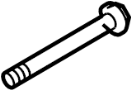 Image of Leaf Spring Shackle Bolt (Rear) image for your 2018 Ford Edge   