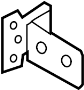 View Door Hinge (Rear, Upper, Lower) Full-Sized Product Image