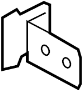 View Door Hinge (Rear, Upper, Lower) Full-Sized Product Image