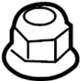View NUT. Strut.  Full-Sized Product Image
