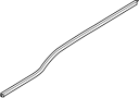 Image of Door Window Belt Weatherstrip (Upper) image for your 2014 Ford F-350 Super Duty 6.7L Power-Stroke V8 DIESEL A/T 4WD XL Standard Cab Pickup 