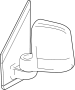 Image of Door Mirror (Rear) image for your 1999 Ford Taurus 3.0L Duratec V6 A/T SE Wagon 