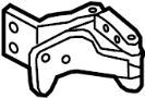 Image of Door Hinge (Upper, Lower) image for your 2000 Ford F-150 5.4L Triton V8 CNG A/T 4WD XLT Standard Cab Pickup Stepside 