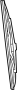 Image of Back Glass Wiper Blade (Rear) image for your 2023 Ford Bronco Sport   