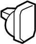 View Clip. Wheel. Retainer. Cap. Molding.  Full-Sized Product Image 1 of 2
