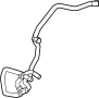Image of Hose. Overflow. Coolant. Reservoir. Engine. A coolant hose that. image for your 2014 Ford Transit Connect 2.5L Duratec A/T XLT Mini Passenger Van 