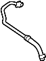 Image of Engine Coolant Overflow Hose image for your 2014 Ford Transit Connect 2.5L Duratec A/T XLT Mini Passenger Van 