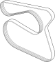 Image of Serpentine Belt image for your 2014 Ford Flex   
