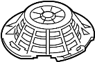Image of Cabin Air Filter Cover image for your 2015 Ford F-350 Super Duty 6.7L Power-Stroke V8 DIESEL A/T RWD Lariat Extended Cab Pickup 