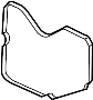 Image of Gasket. Valve. Engine Crankcase Vent Seal. Vapor Canister Purge Assembly. A component which. image for your Ford EcoSport  