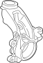Image of Knuckle - Wheel. (Front) image